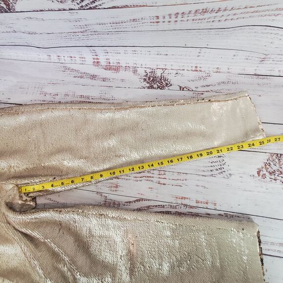 Anthropologie HEI Sequin Pants Sz S Sparkle Jogger Stretch Club Holiday Parrty - Picture 12 of 12